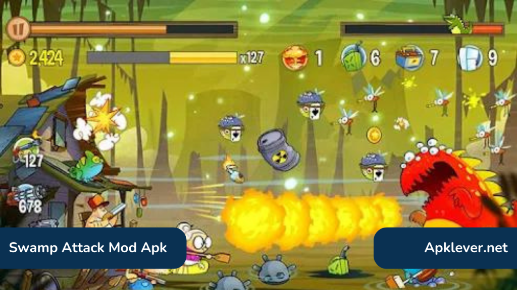 swamp attack mod apk